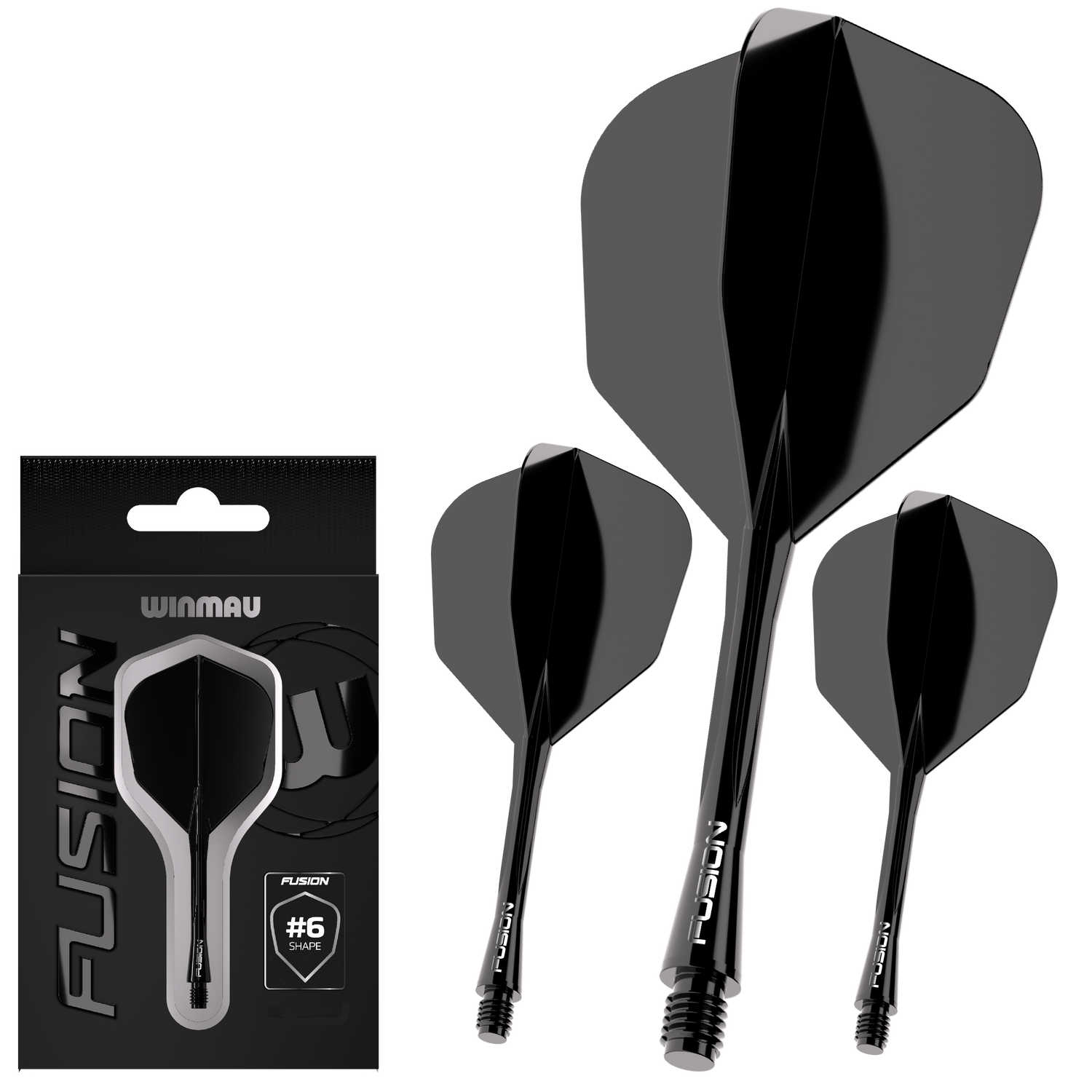 Winmau Fusion #6 Black