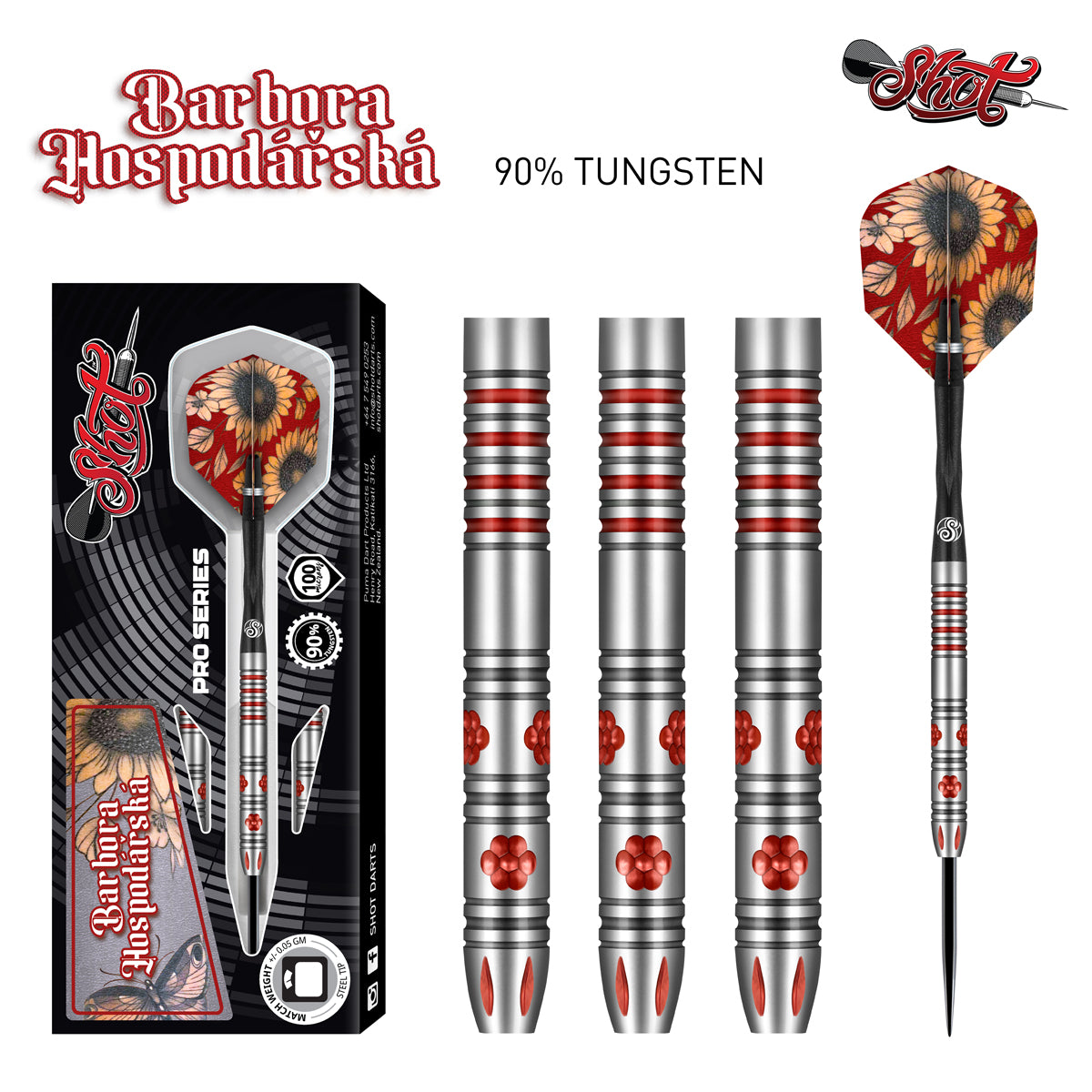 Shot! Barbora Hospodarska 90% Steel Tip