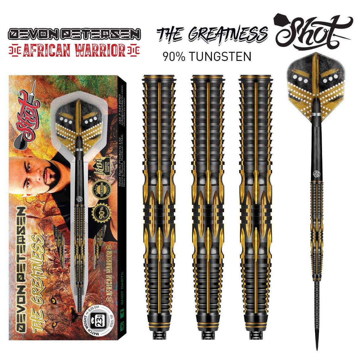 Shot! Devon Petersen Greatness Steel Tip