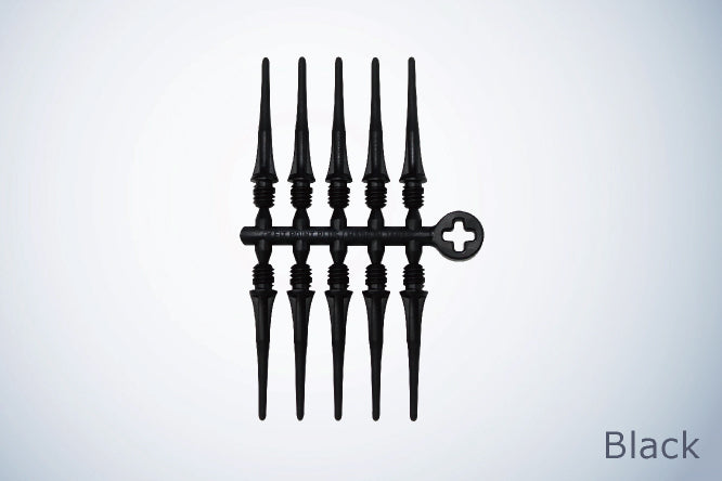 Fit Point Plus Soft Tip Points Black 50 Count