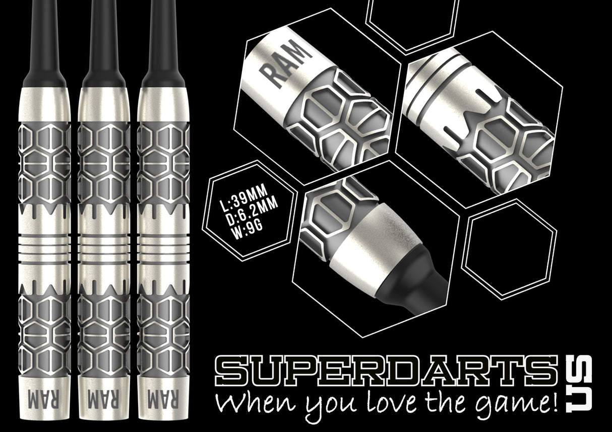 Superdarts Ram Guevara Jr 9g Soft Tip